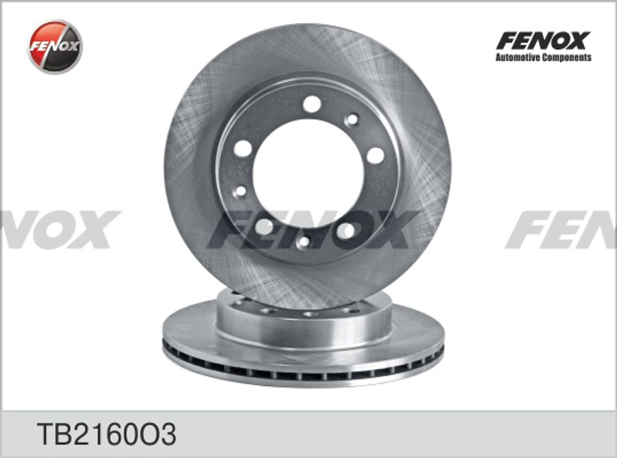 Диск тормозной УАЗ-3160 и модификации "FENOX"