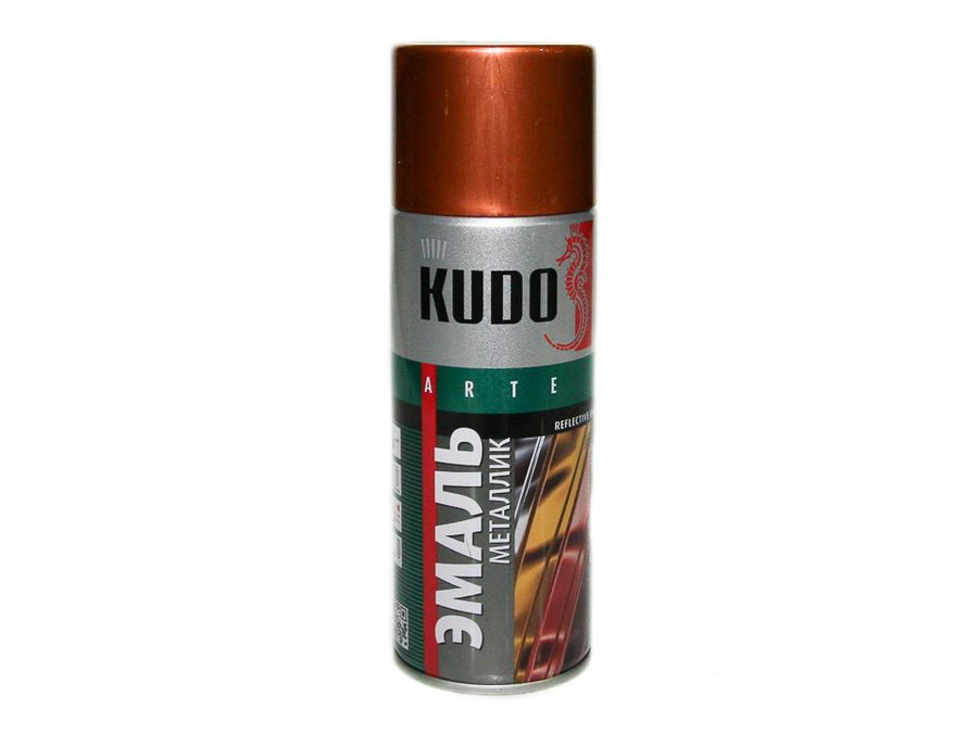 Краска аэрозольная медь металлик "KUDO" (520 мл)