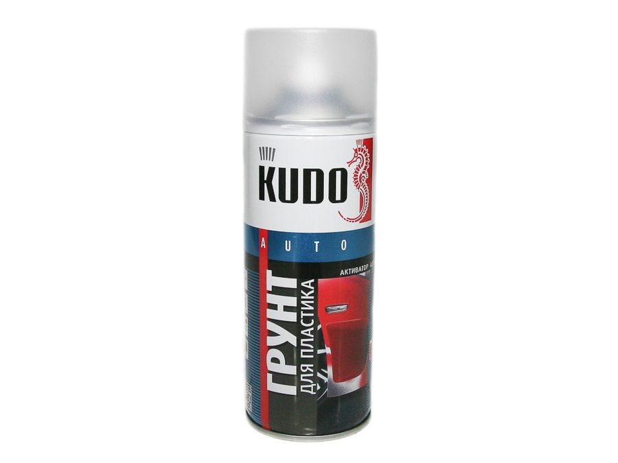 Грунт спрей (520 мл) для пластика прозрачный "KUDO"