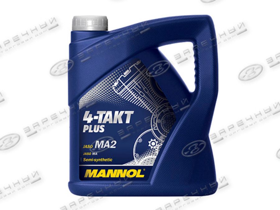 Масло MANNOL 4-Takt Plus (для мототехники в картер) п/синт. 1л. (М094)