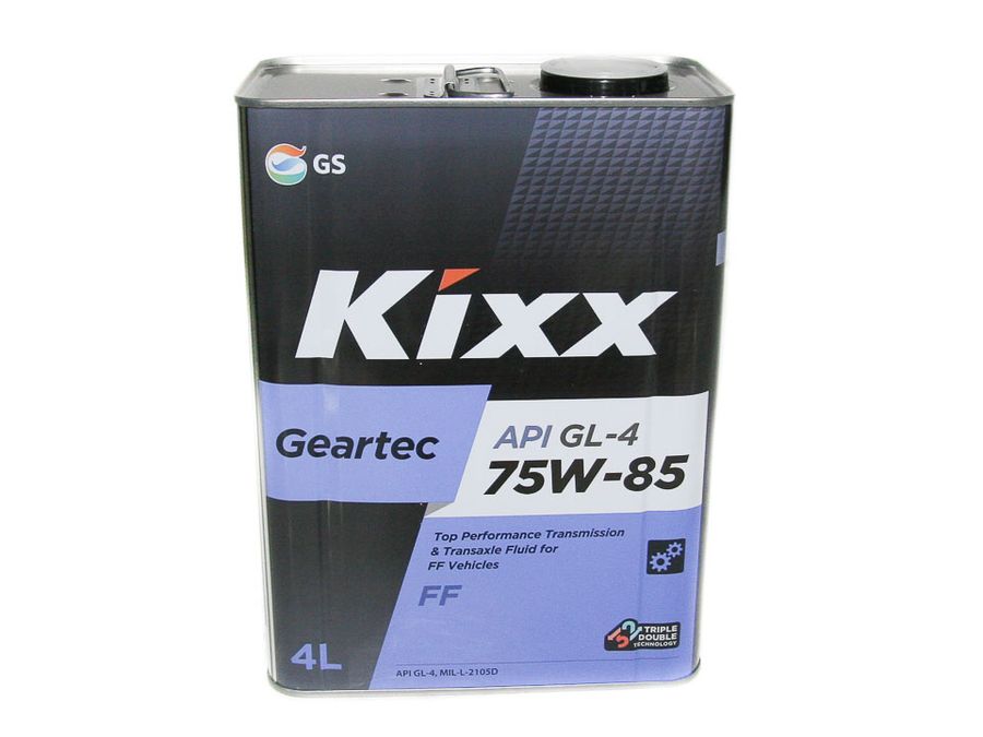 Масло трансмиссионное KIXX Geartec GL-4 75W85  4л