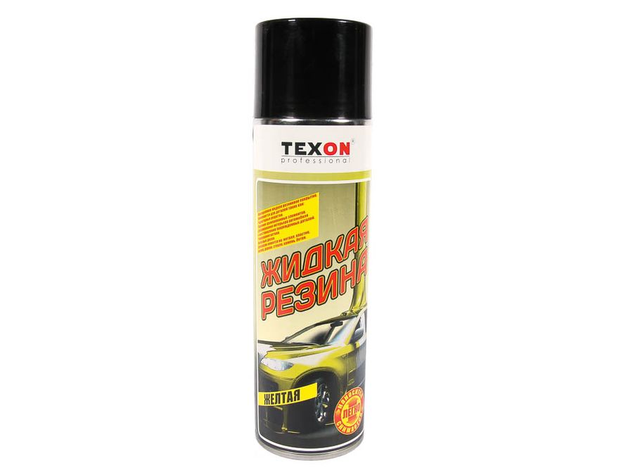 Жидкая резина (650 мл) желтая "TEXON"  (аэрозоль)