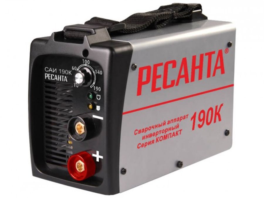 Сварочный аппарат инверторный "Ресанта" САИ-190К компакт.