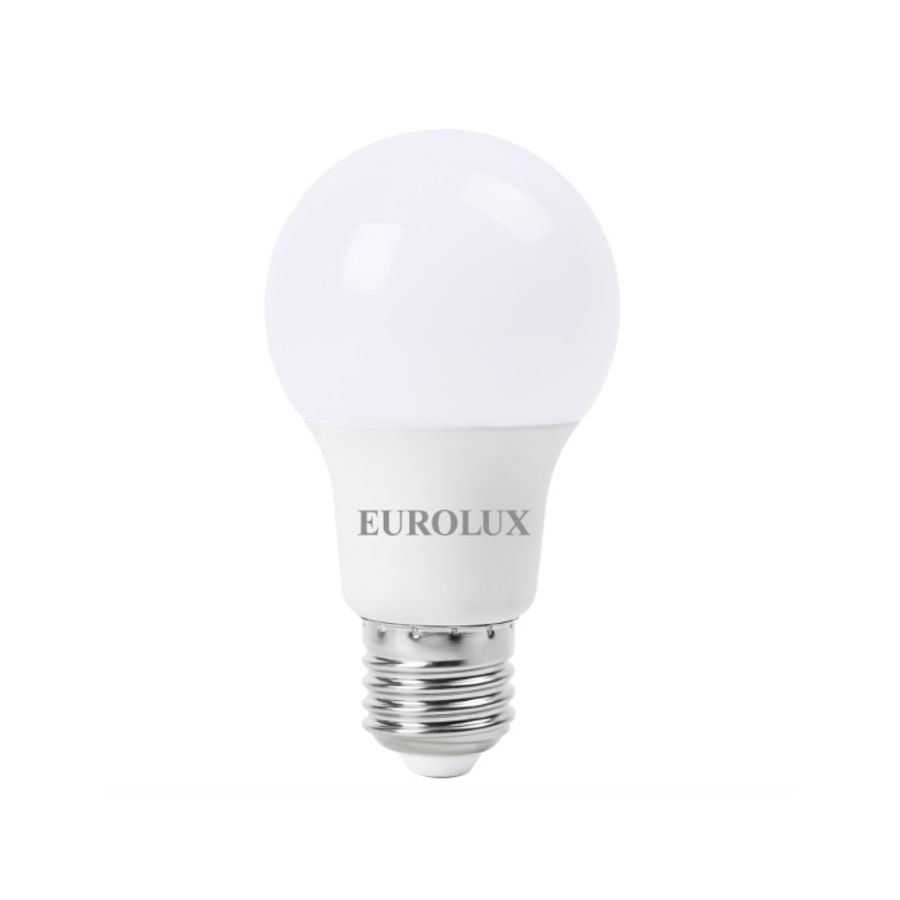 Лампа 220В светодиод Е27  7 Вт груша тёплый свет "Eurolux"